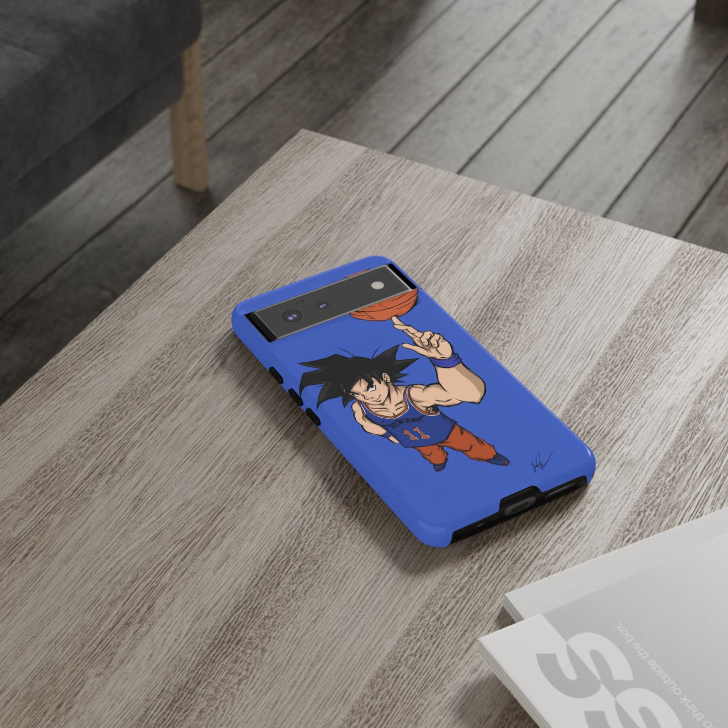 Phone Case — Knicks Goku Spinning Ball