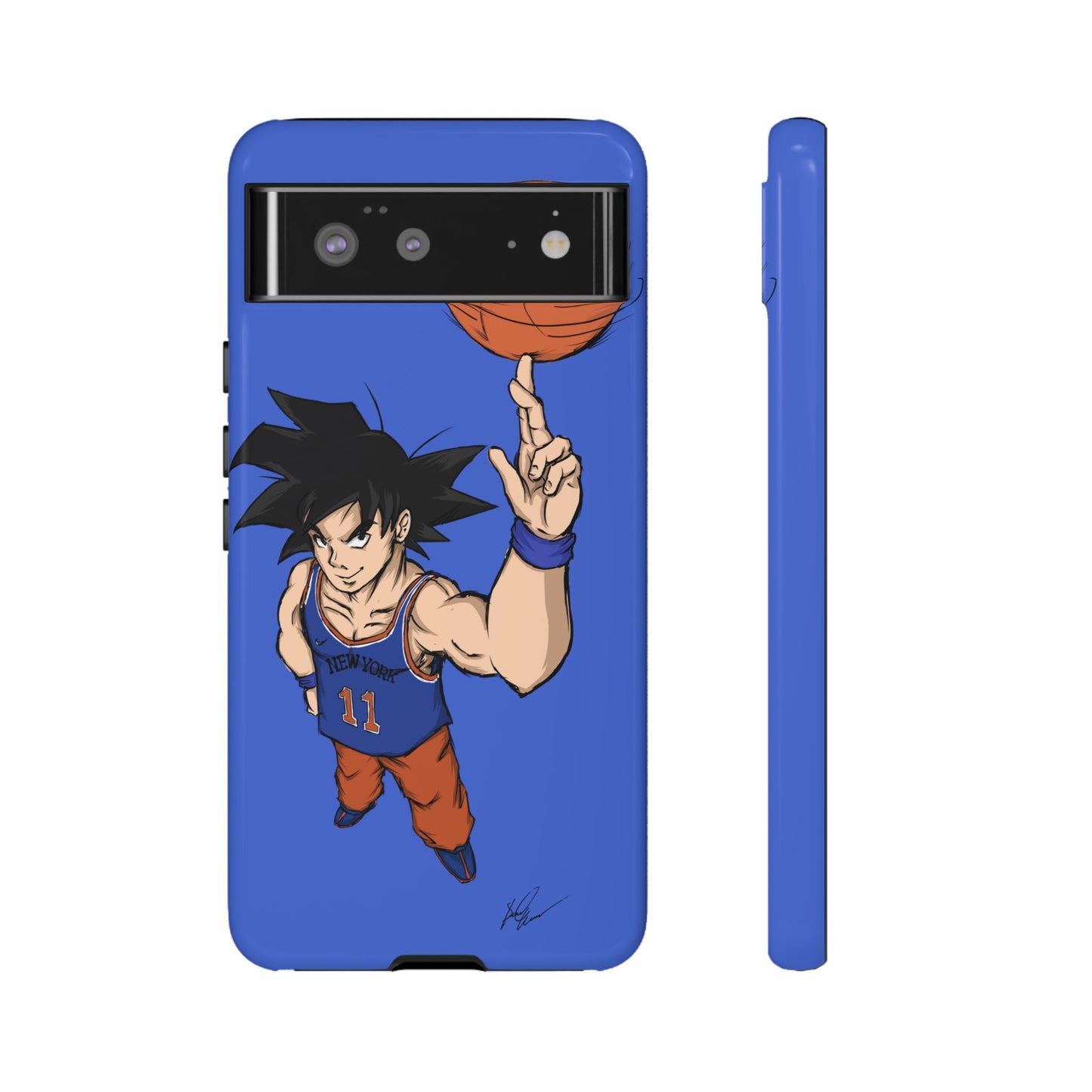 Phone Case — Knicks Goku Spinning Ball