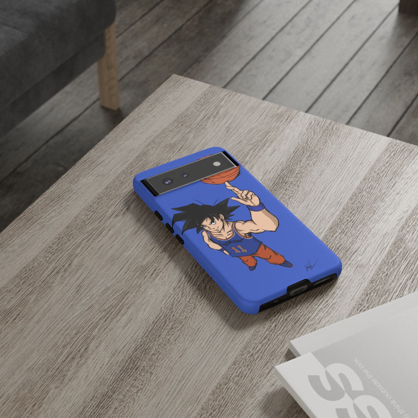 Phone Case — Knicks Goku Spinning Ball
