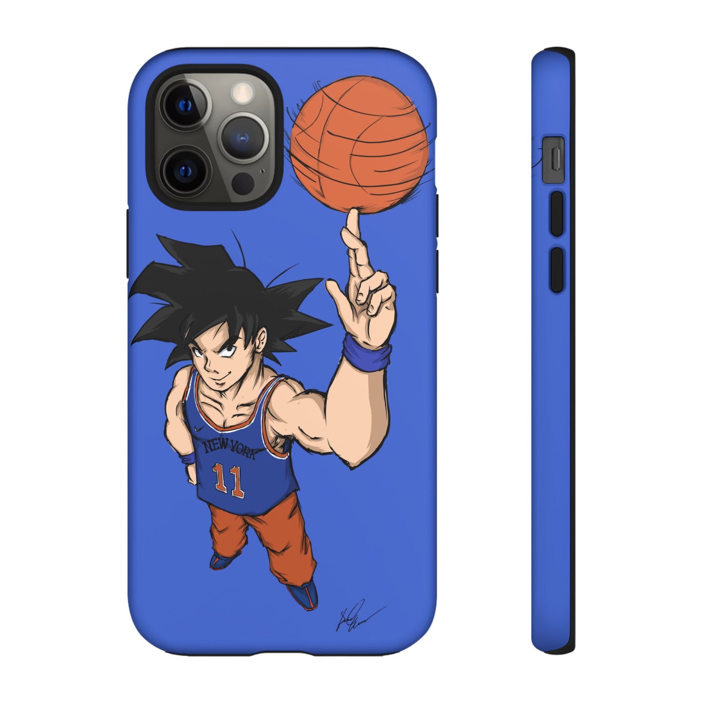 Phone Case — Knicks Goku Spinning Ball