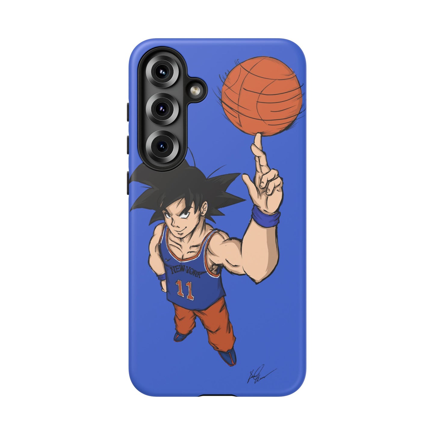 Phone Case — Knicks Goku Spinning Ball