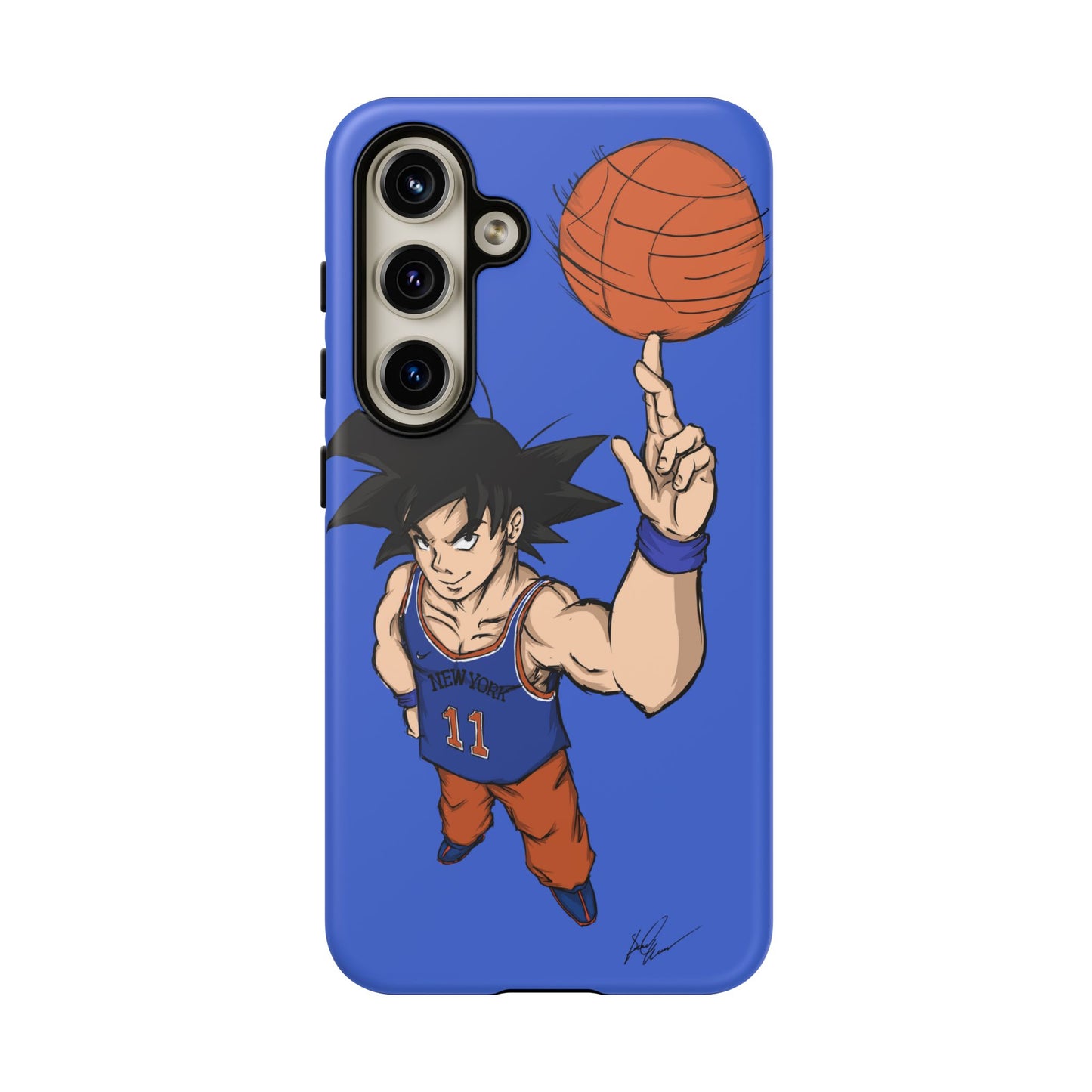 Phone Case — Knicks Goku Spinning Ball
