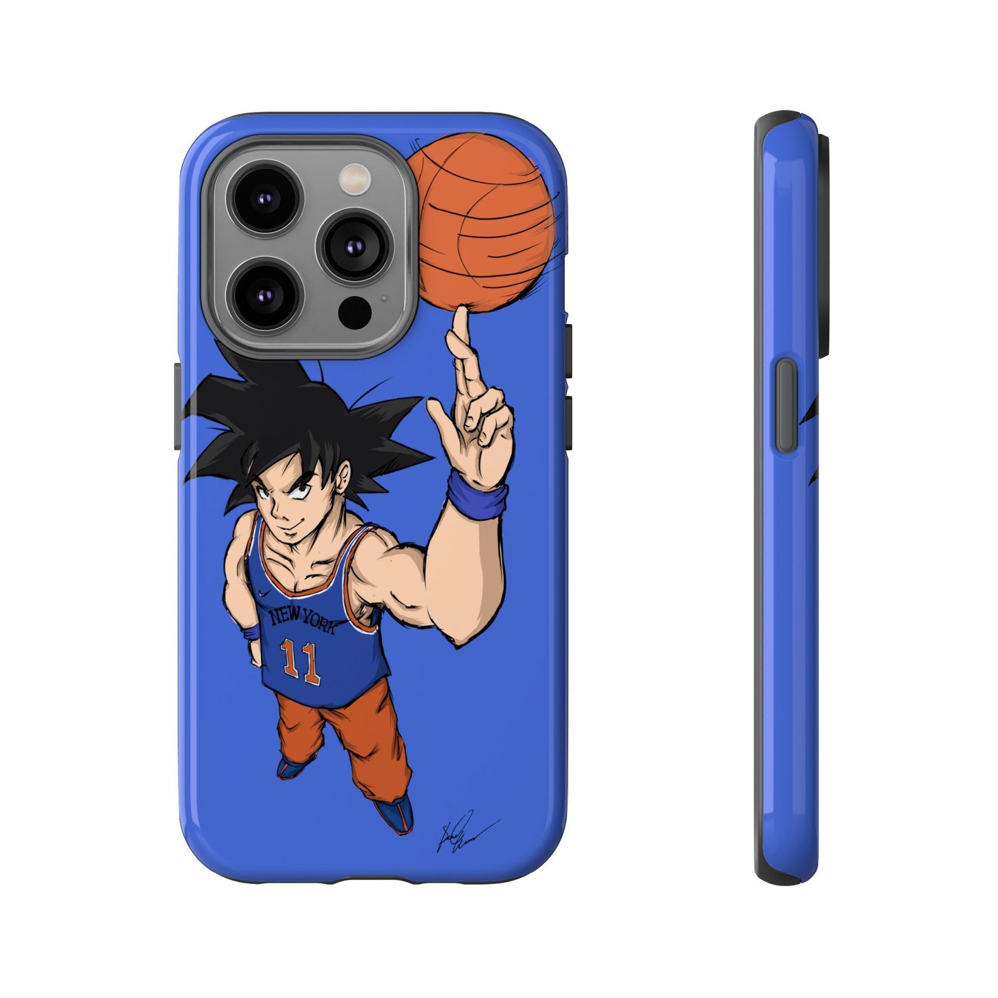 Phone Case — Knicks Goku Spinning Ball