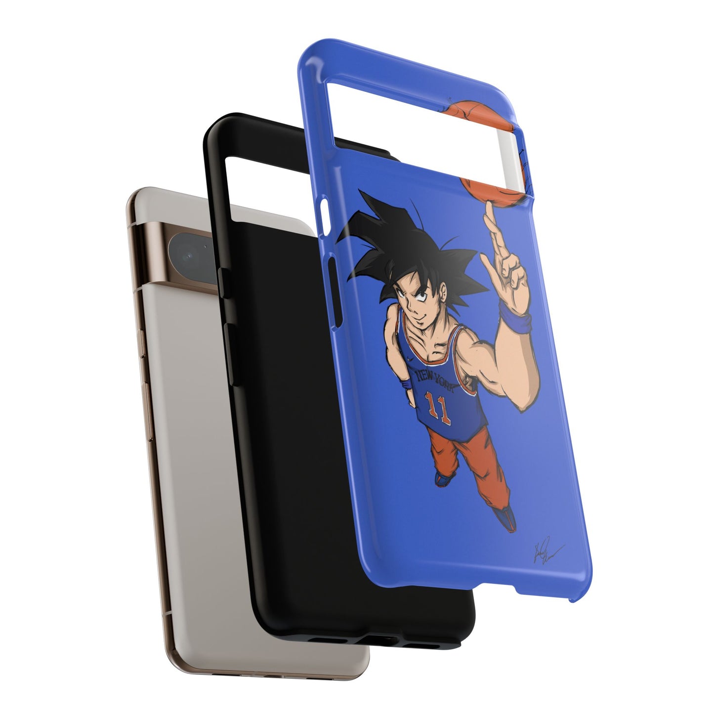 Phone Case — Knicks Goku Spinning Ball