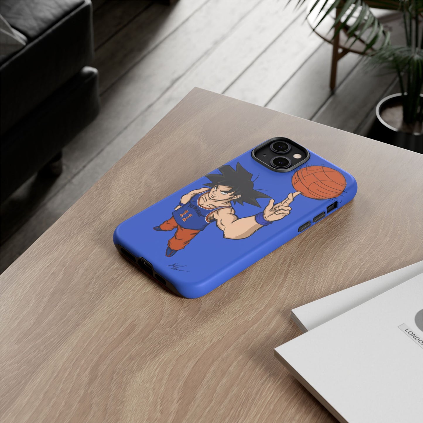 Phone Case — Knicks Goku Spinning Ball