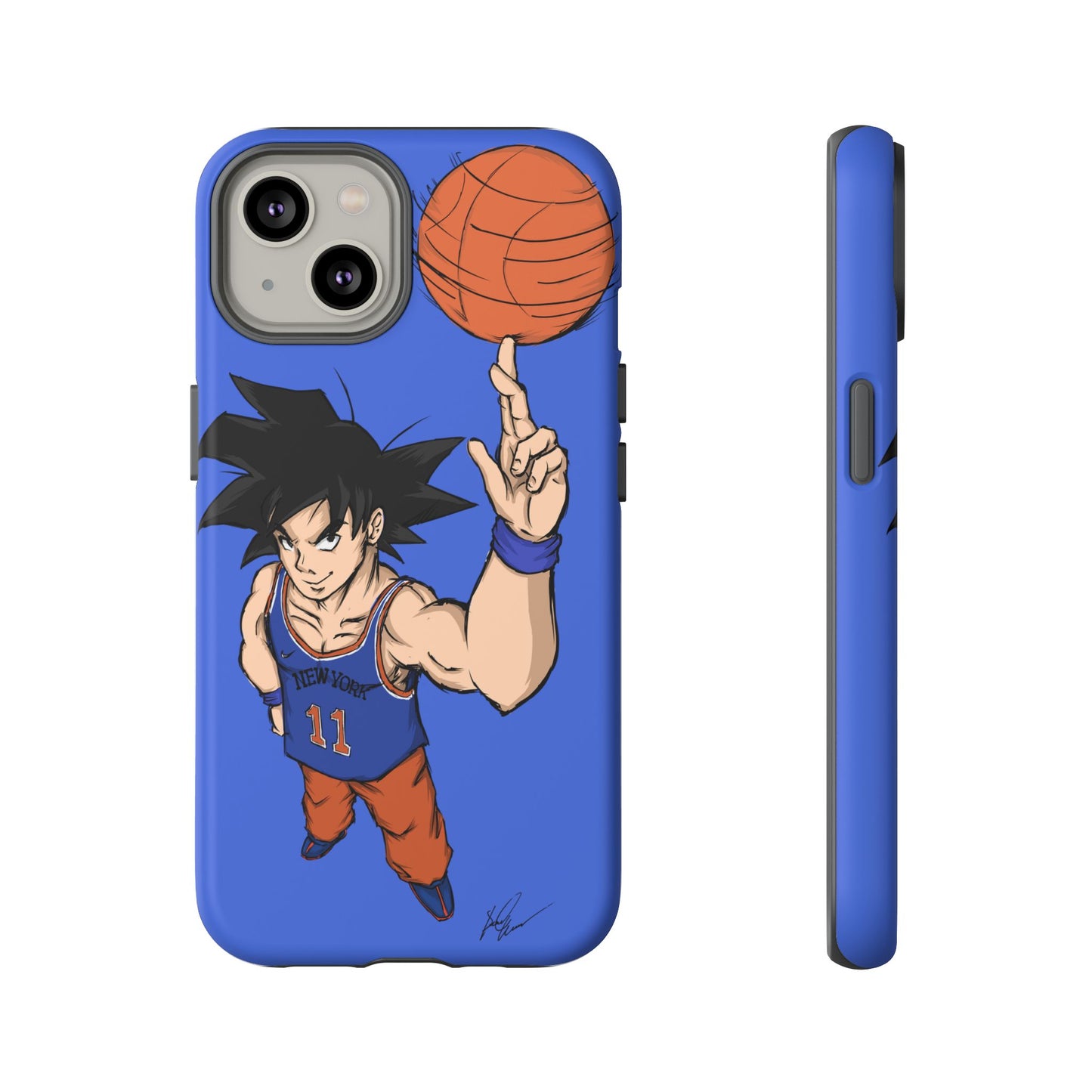 Phone Case — Knicks Goku Spinning Ball