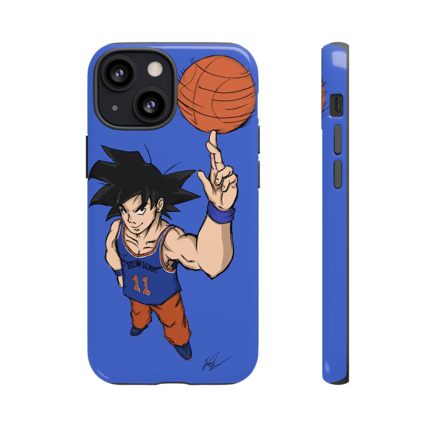 Phone Case — Knicks Goku Spinning Ball