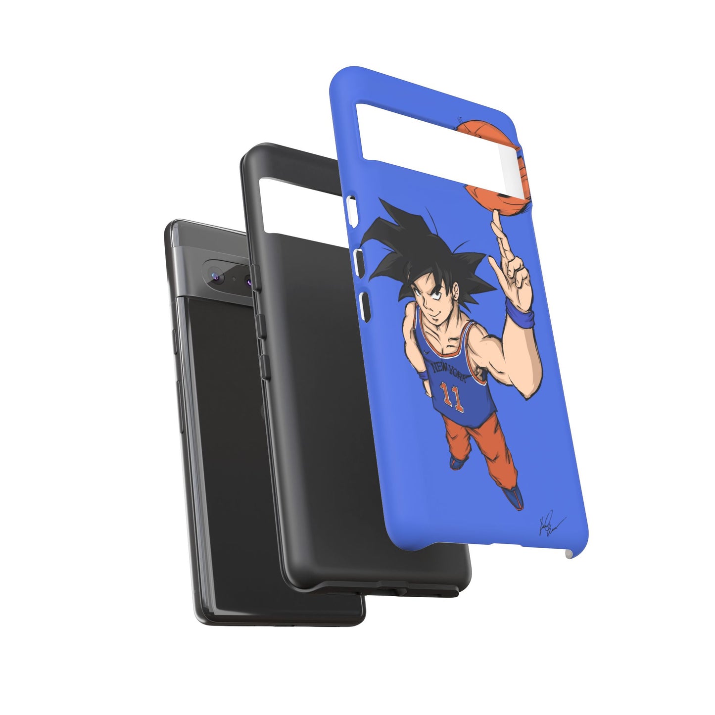 Phone Case — Knicks Goku Spinning Ball