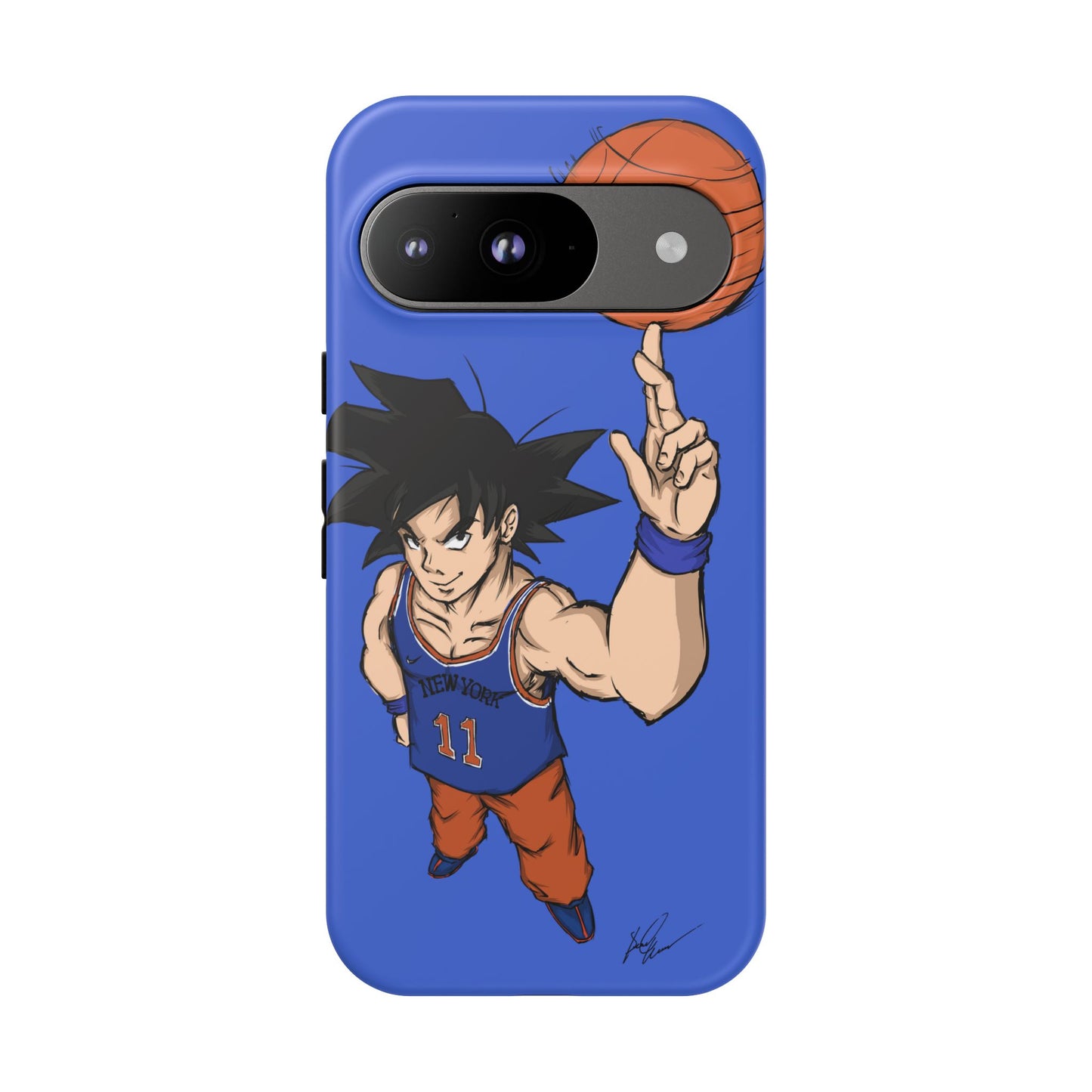 Phone Case — Knicks Goku Spinning Ball