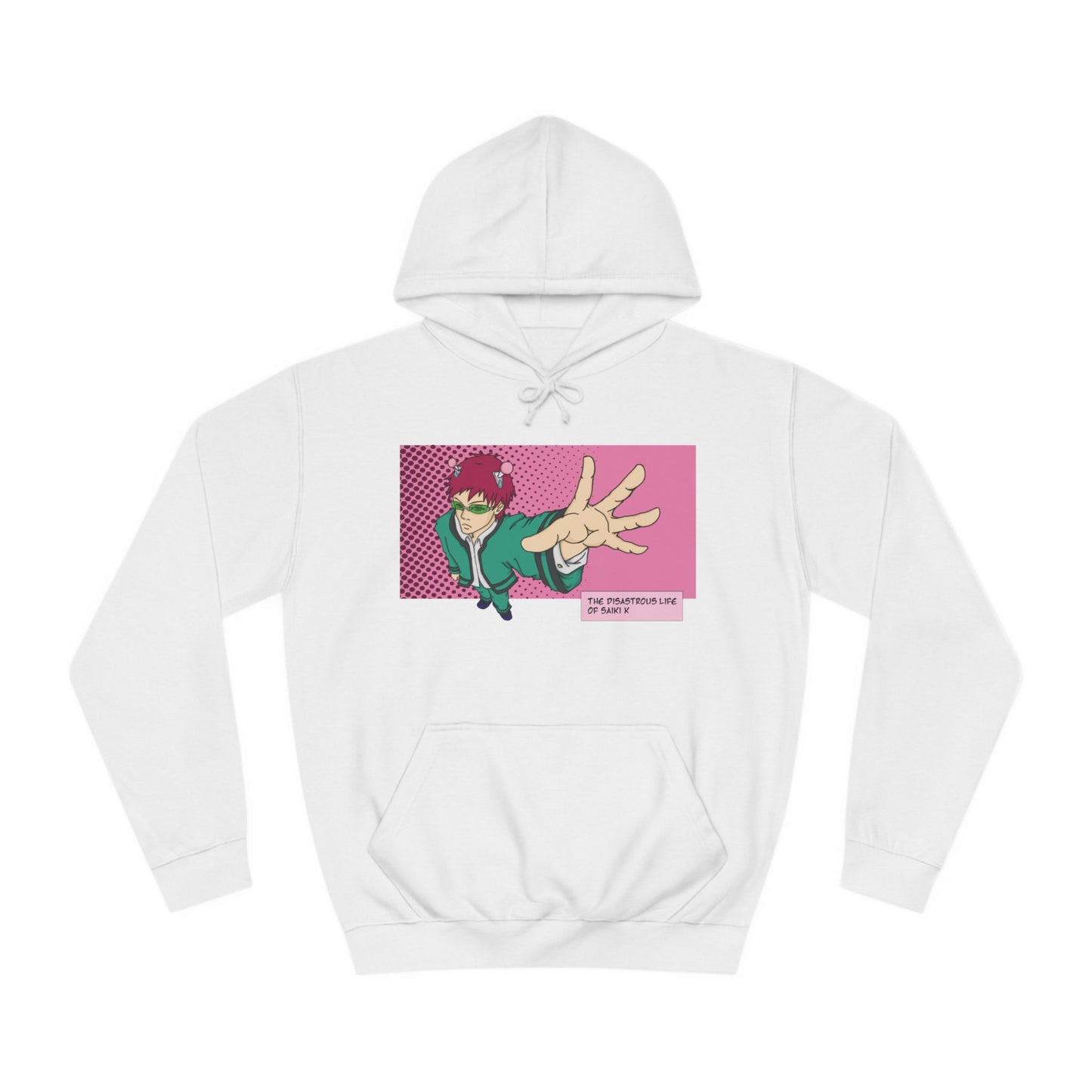 "Saiki" Unisex College Hoodie