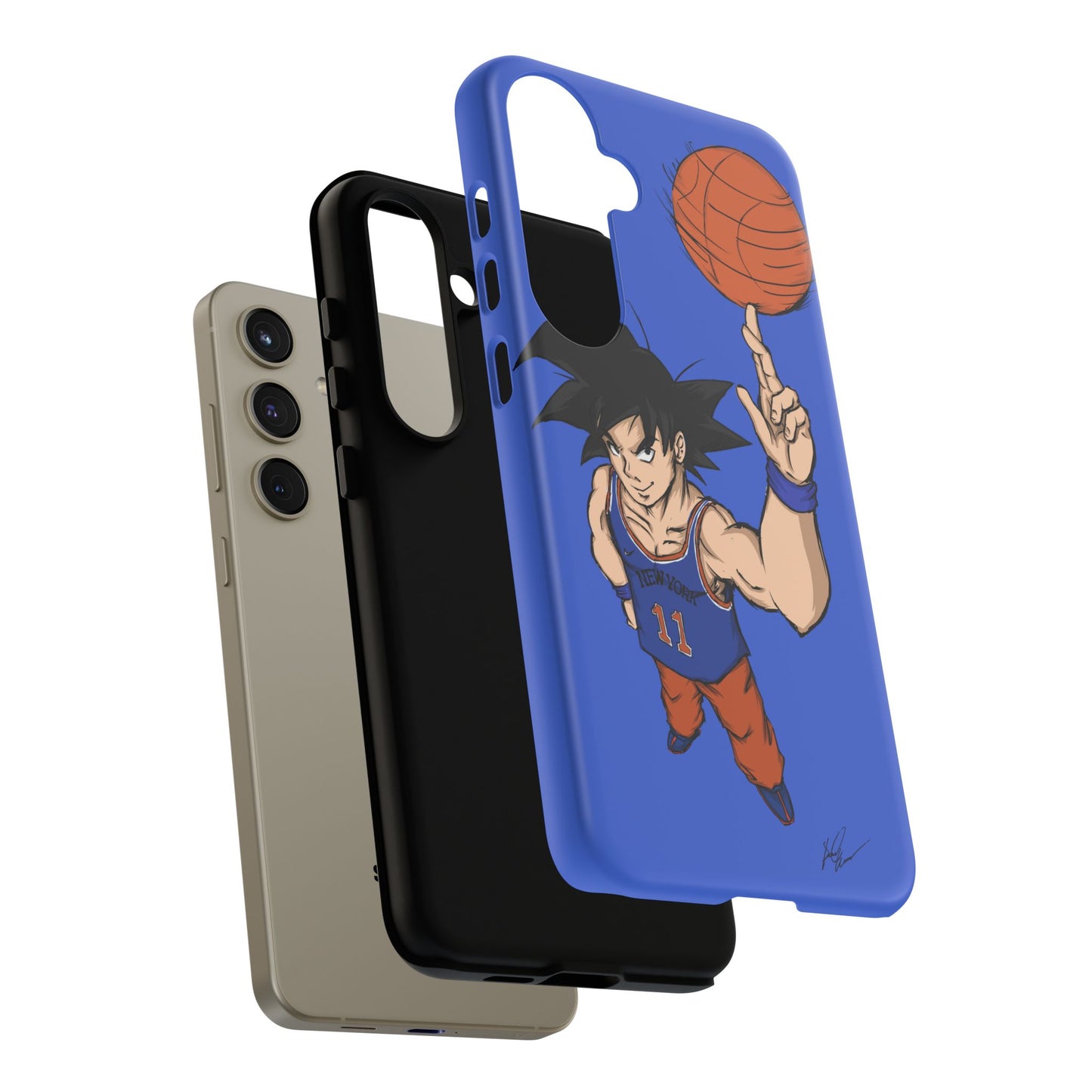 Phone Case — Knicks Goku Spinning Ball