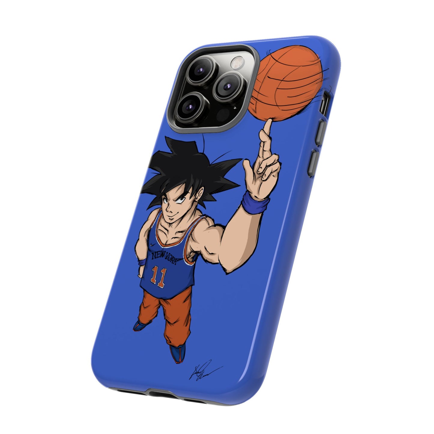 Phone Case — Knicks Goku Spinning Ball