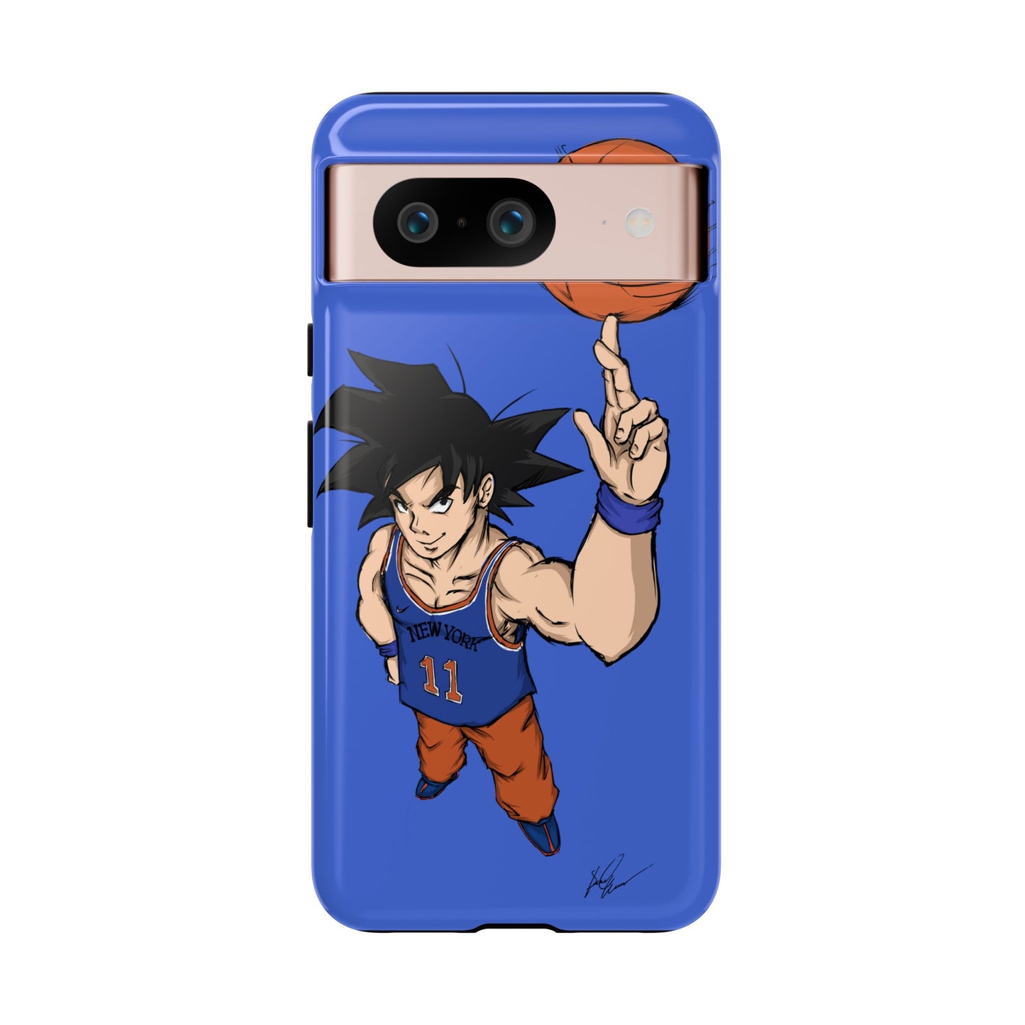 Phone Case — Knicks Goku Spinning Ball