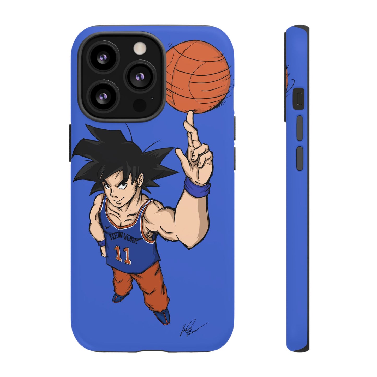 Phone Case — Knicks Goku Spinning Ball