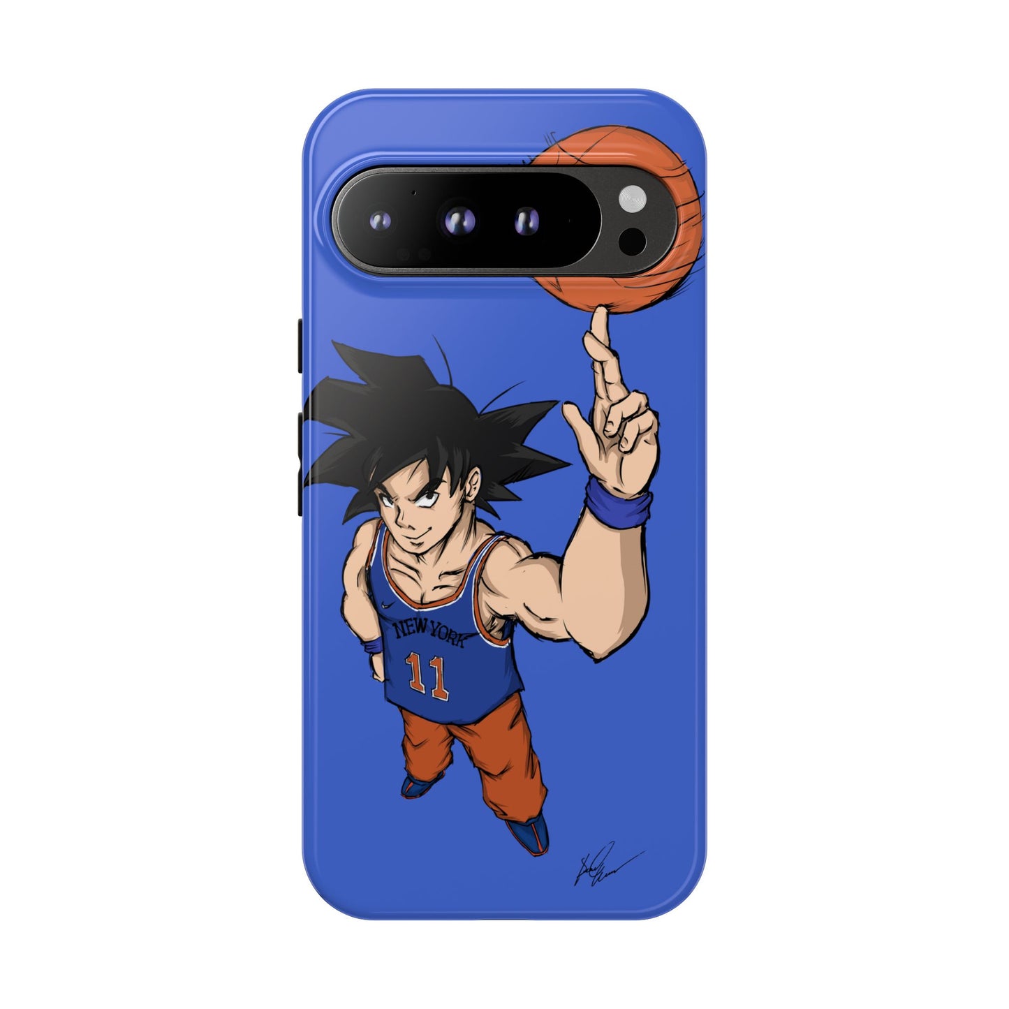 Phone Case — Knicks Goku Spinning Ball