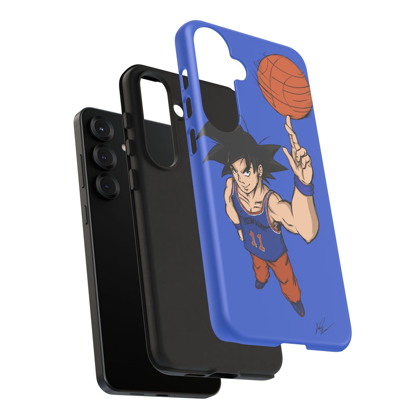 Phone Case — Knicks Goku Spinning Ball