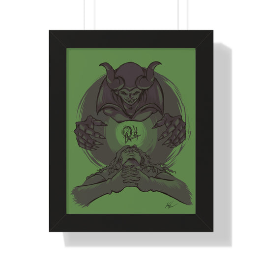 "Sleeping Beauty" Redesign- Framed Vertical Poster