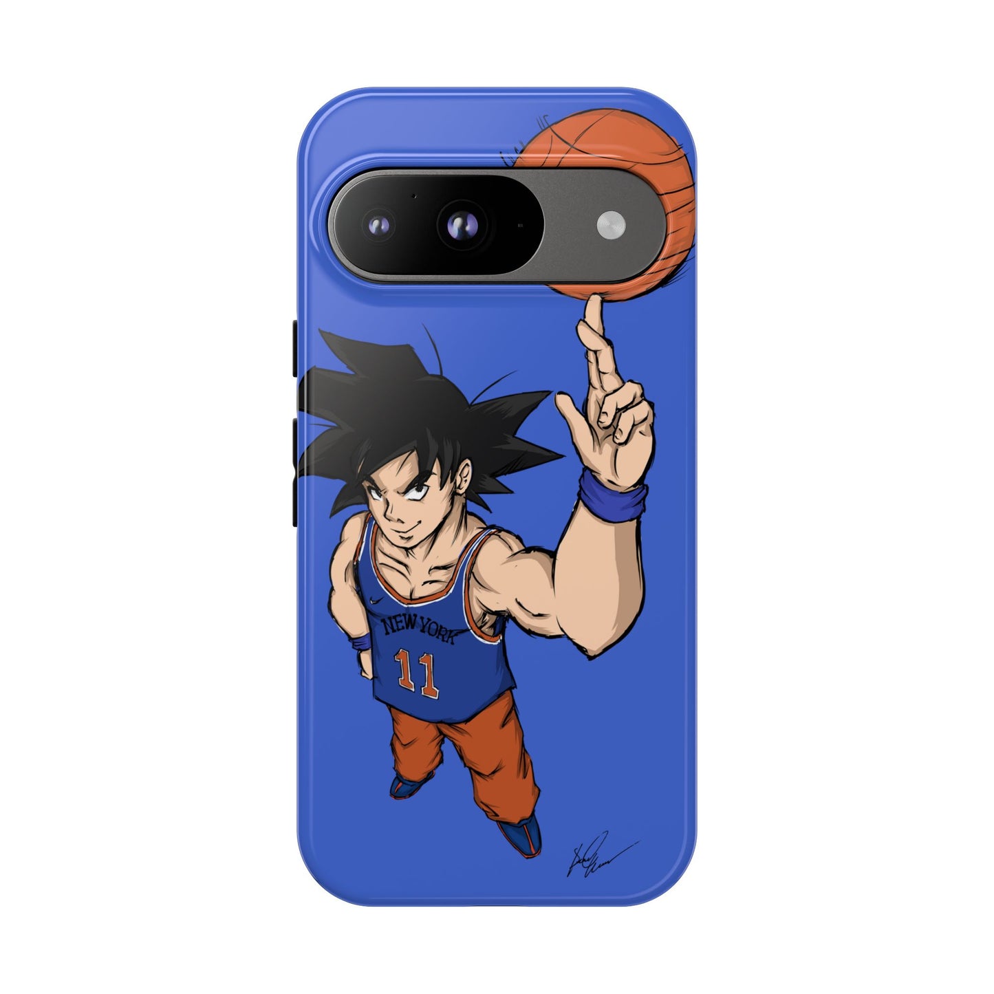 Phone Case — Knicks Goku Spinning Ball
