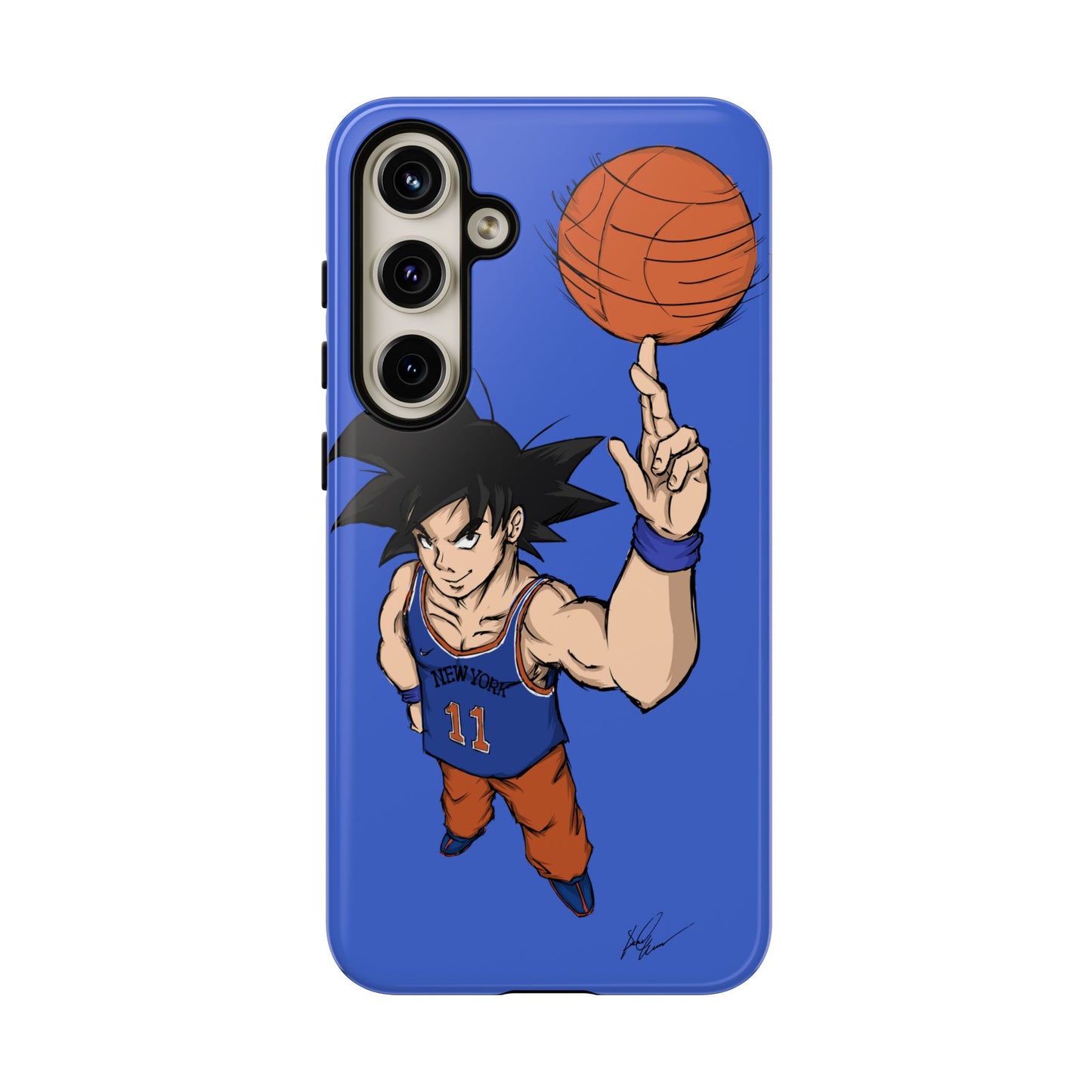 Phone Case — Knicks Goku Spinning Ball
