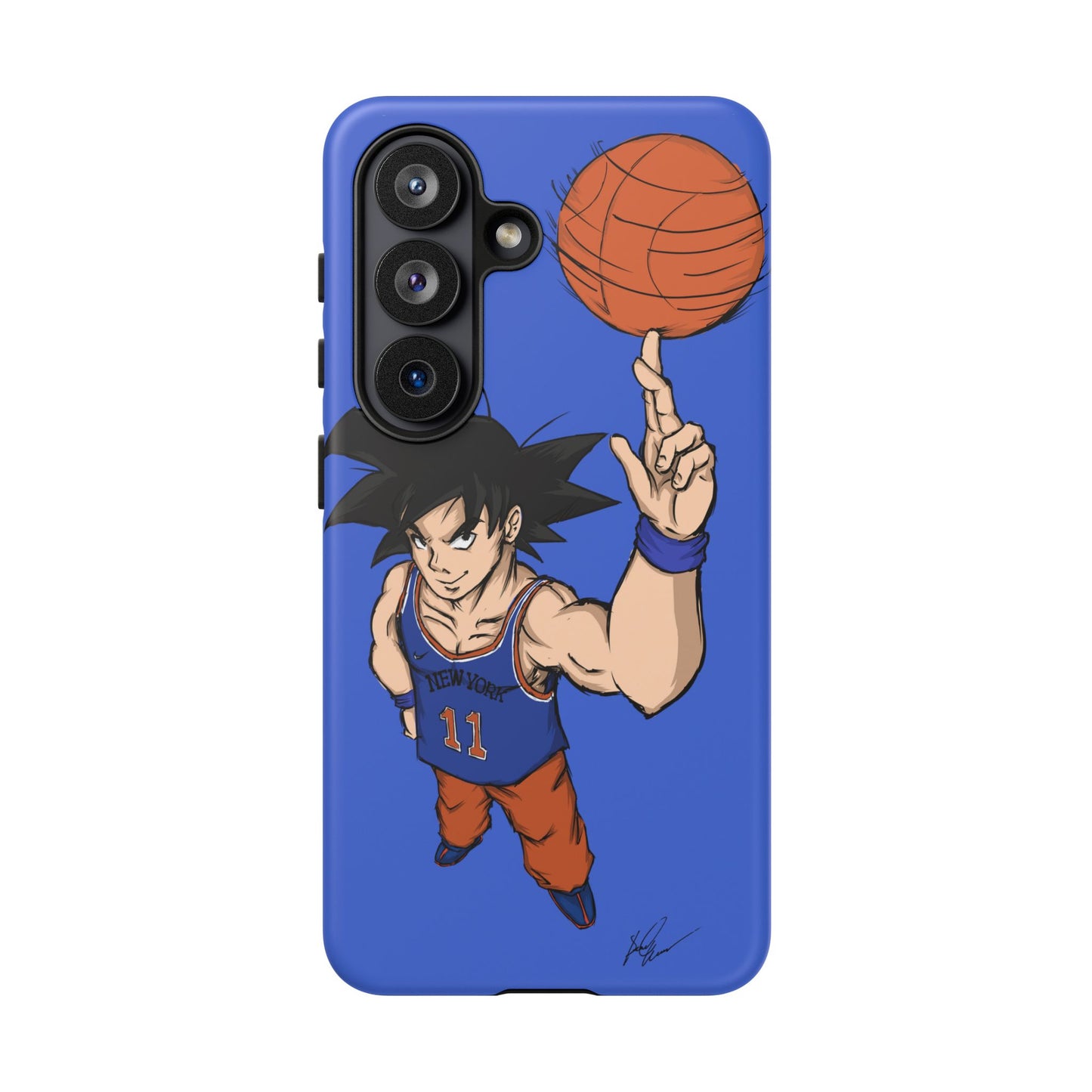 Phone Case — Knicks Goku Spinning Ball