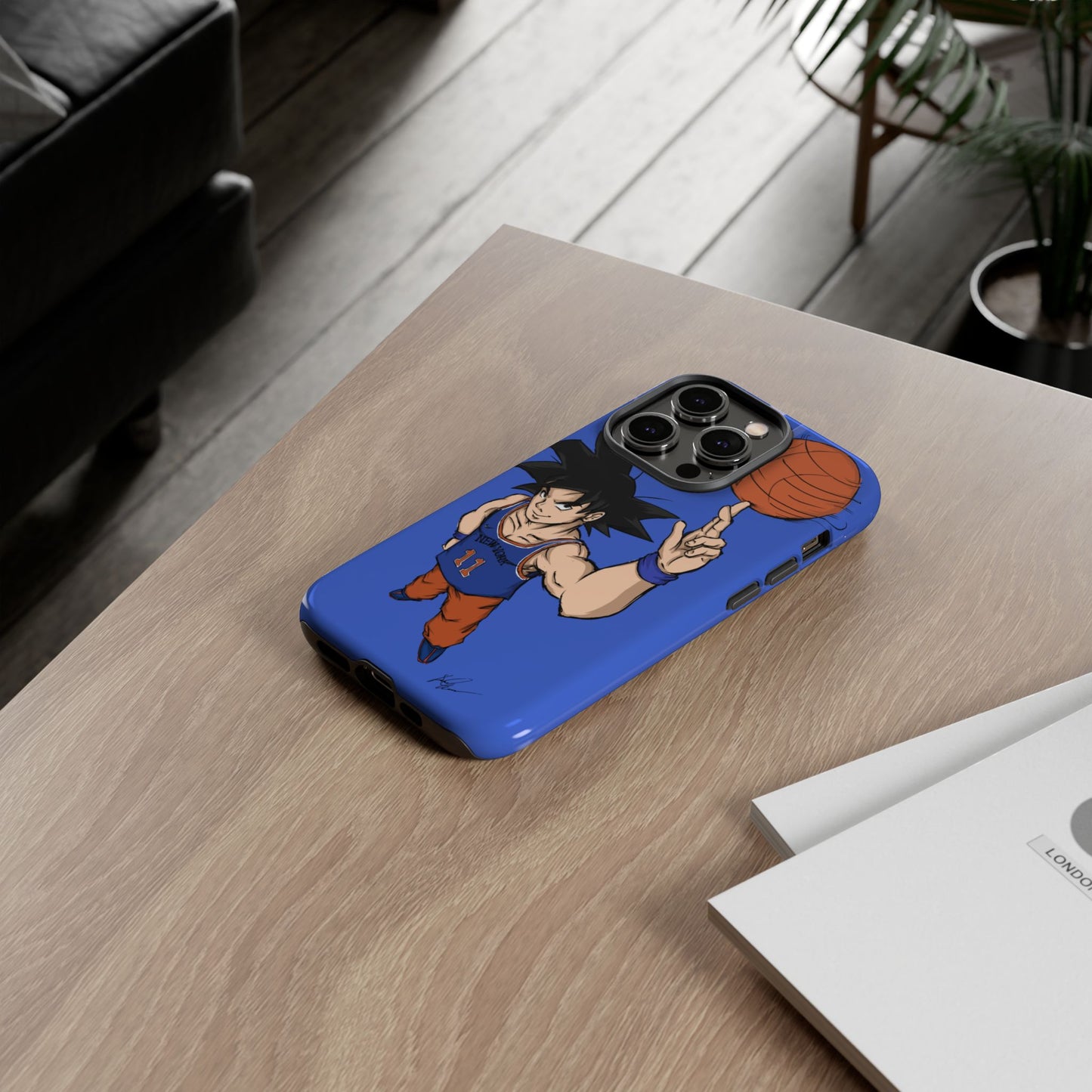Phone Case — Knicks Goku Spinning Ball
