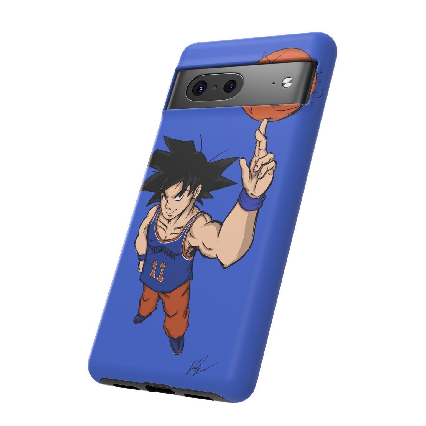 Phone Case — Knicks Goku Spinning Ball