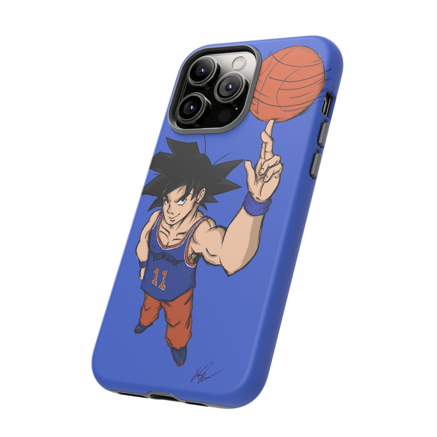 Phone Case — Knicks Goku Spinning Ball