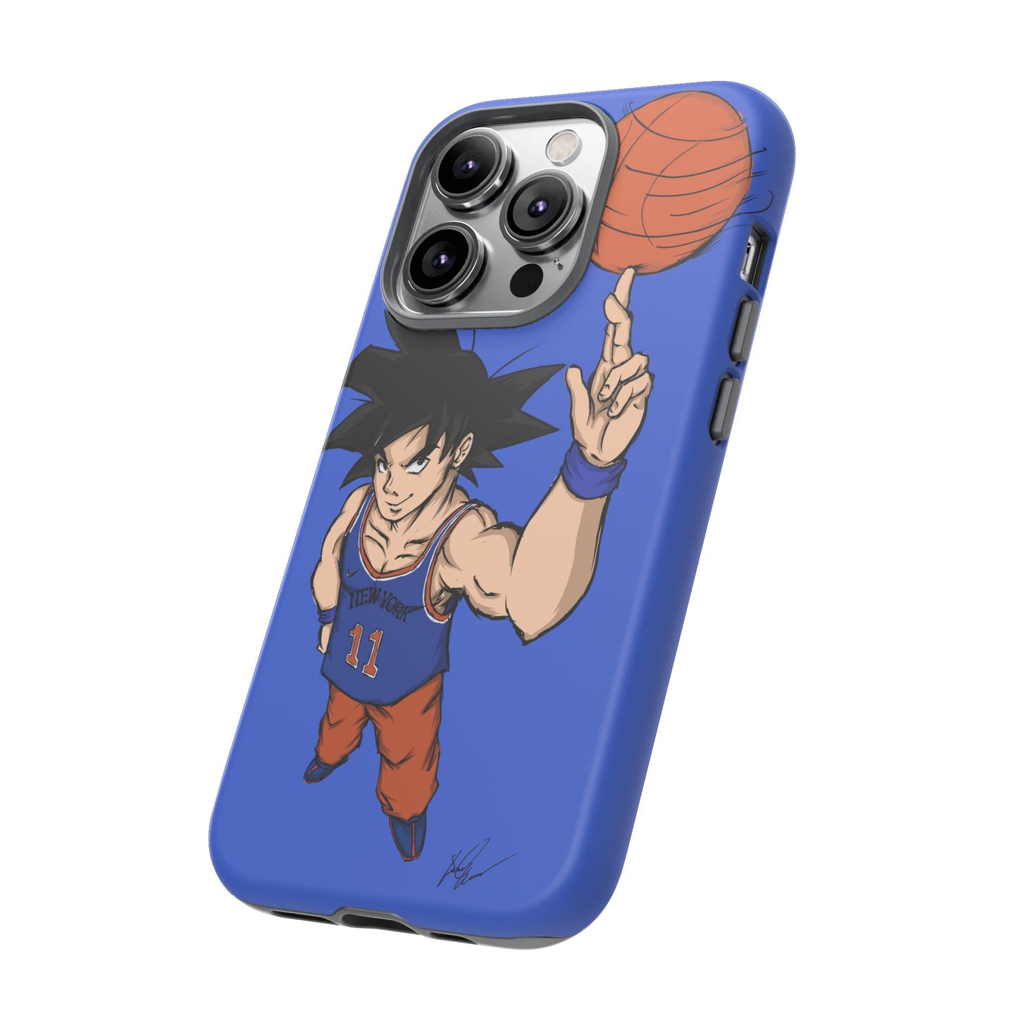 Phone Case — Knicks Goku Spinning Ball