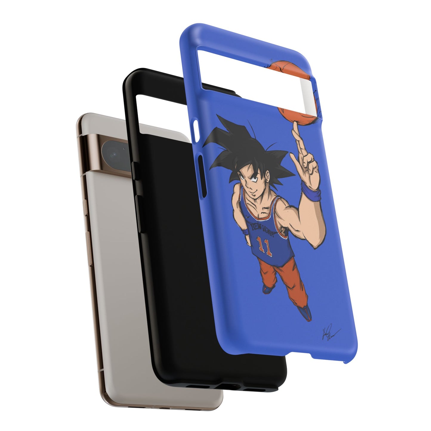 Phone Case — Knicks Goku Spinning Ball