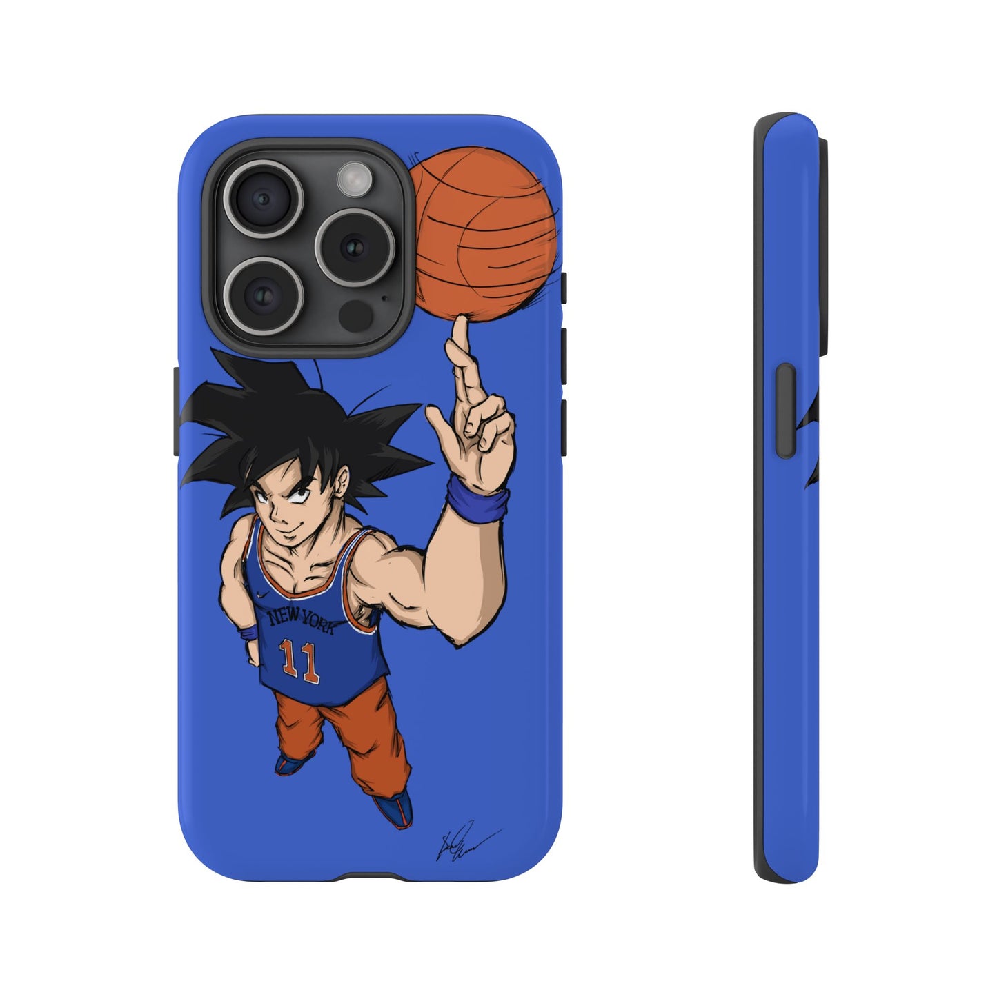 Phone Case — Knicks Goku Spinning Ball