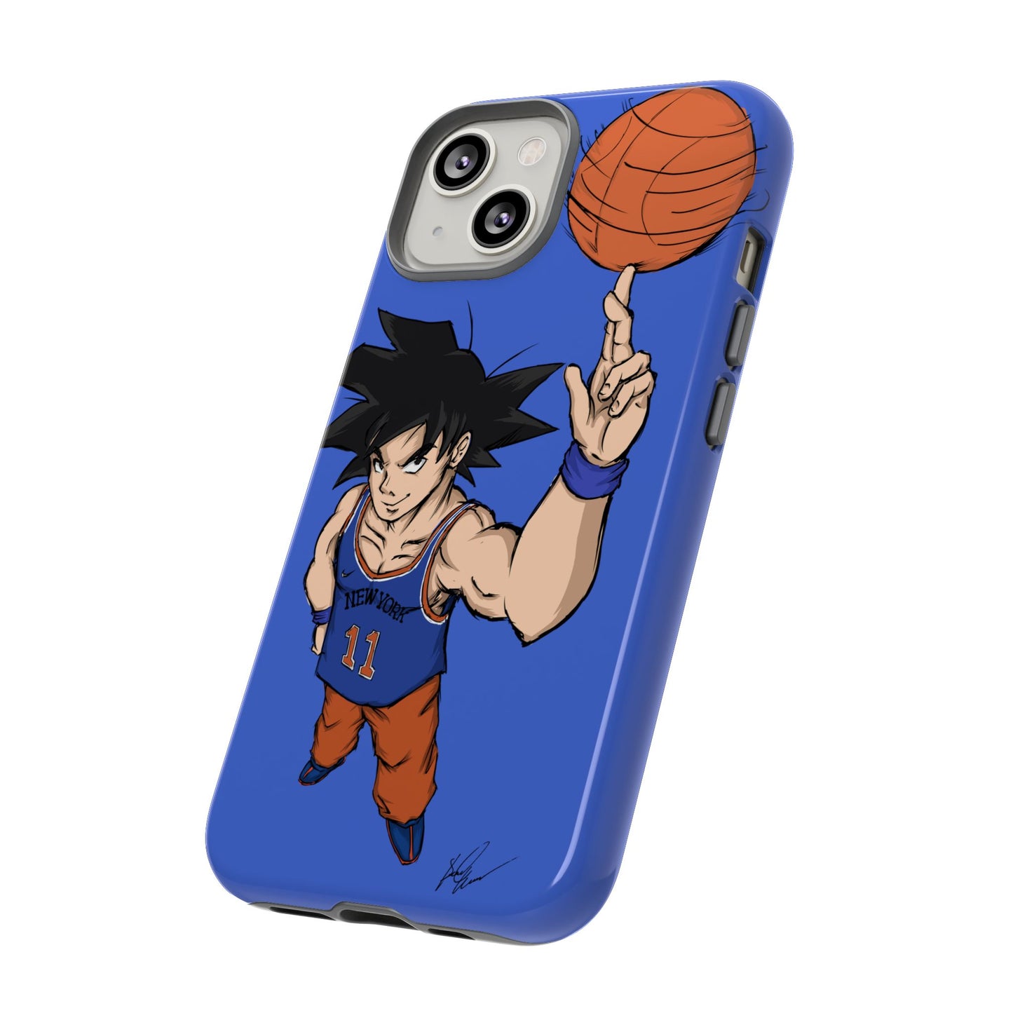 Phone Case — Knicks Goku Spinning Ball