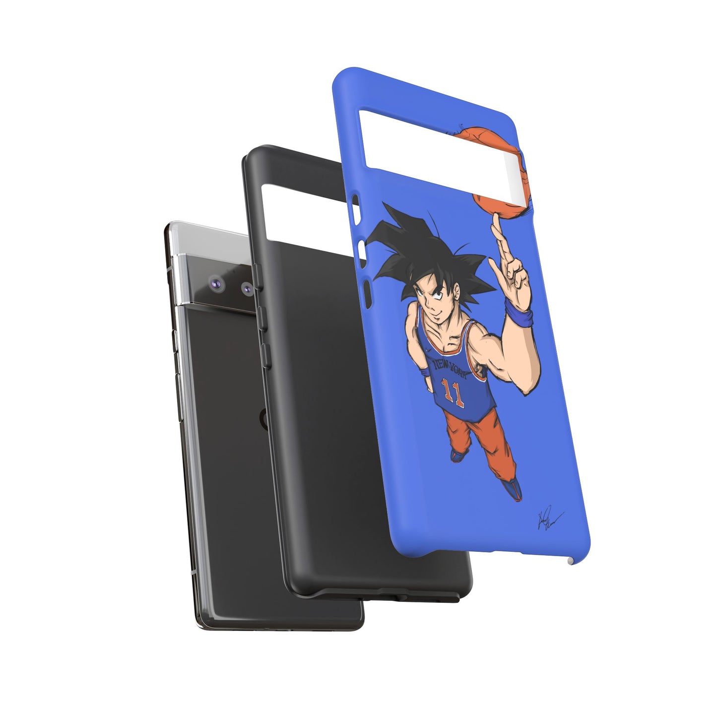 Phone Case — Knicks Goku Spinning Ball