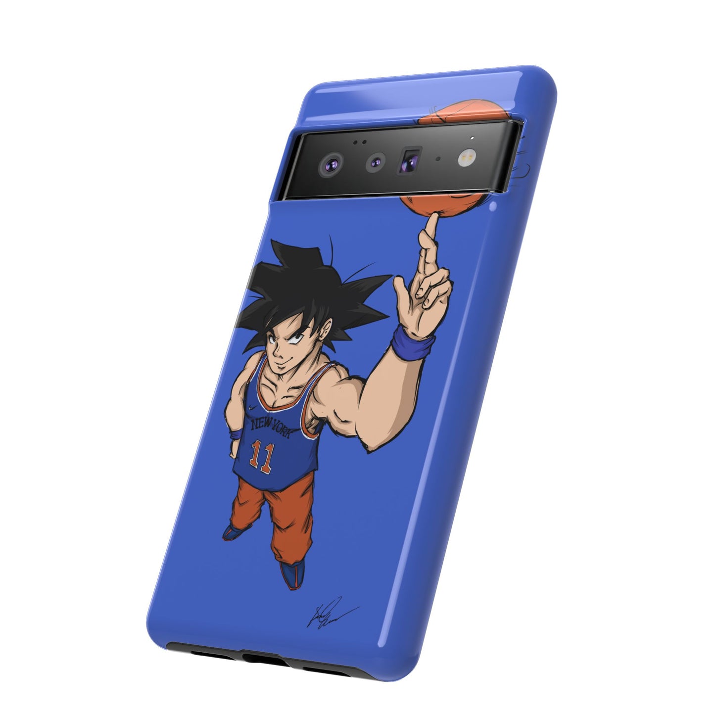 Phone Case — Knicks Goku Spinning Ball