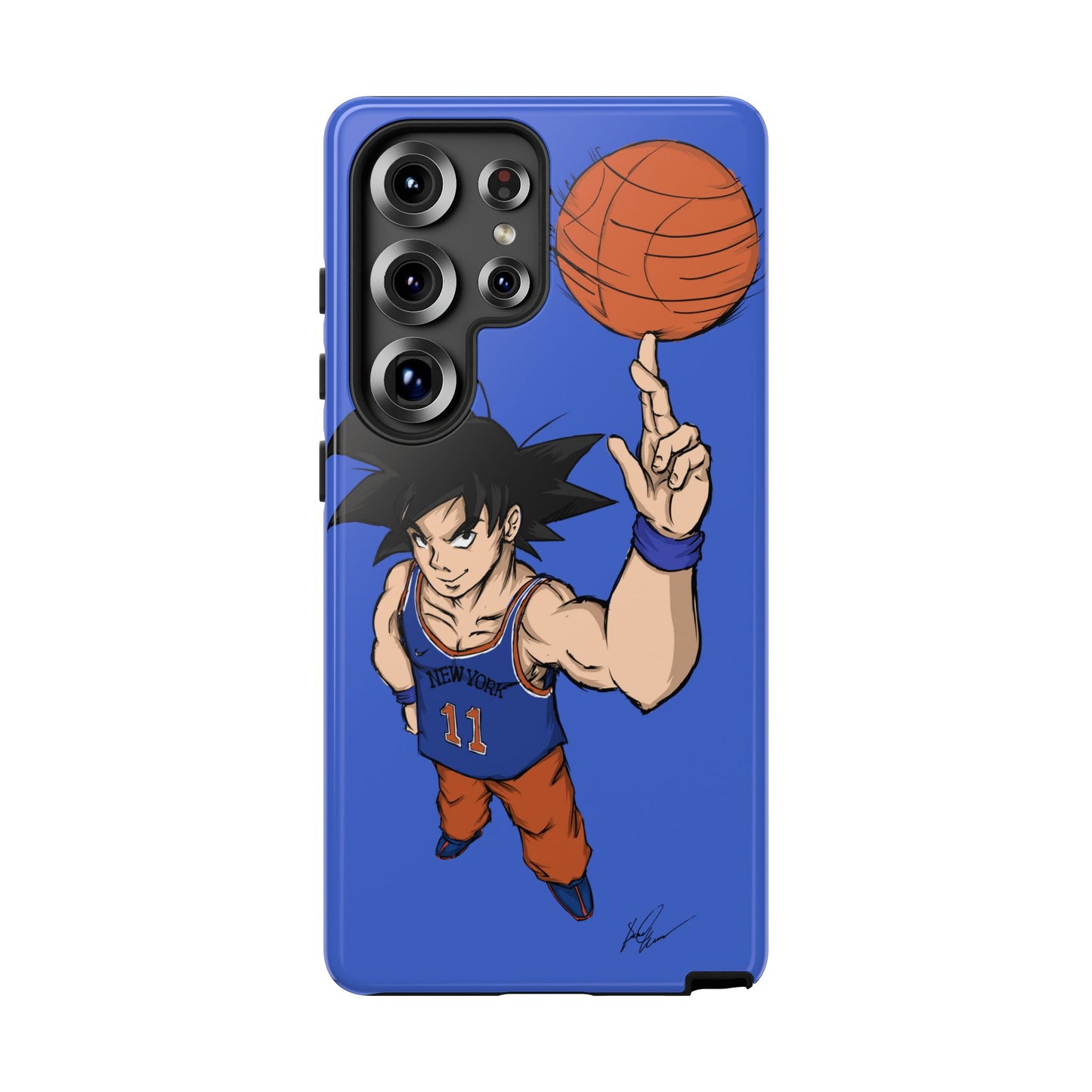 Phone Case — Knicks Goku Spinning Ball