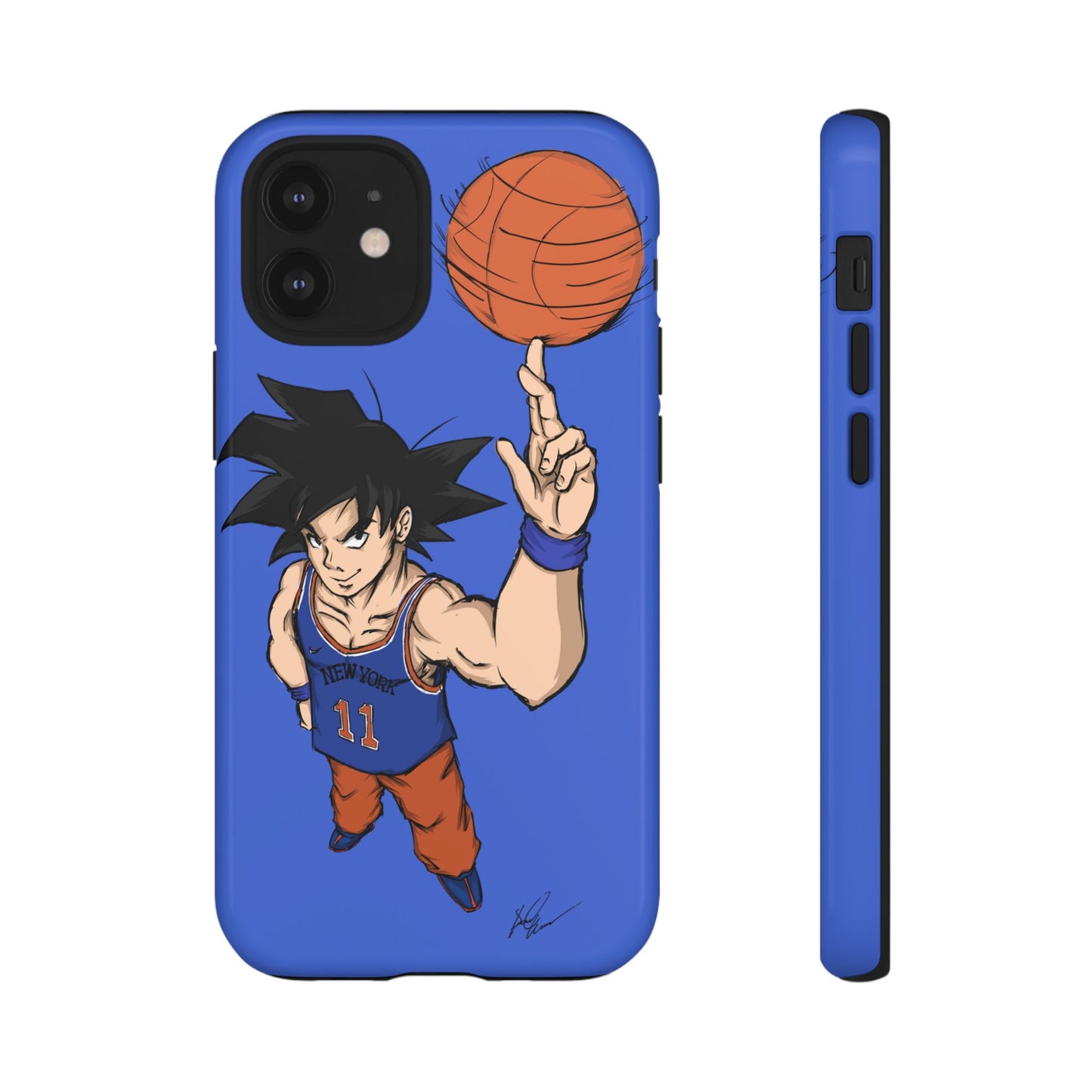 Phone Case — Knicks Goku Spinning Ball