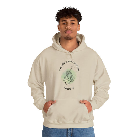 "The Lord is my Shepherd" Unisex Hooded Sweatshirt