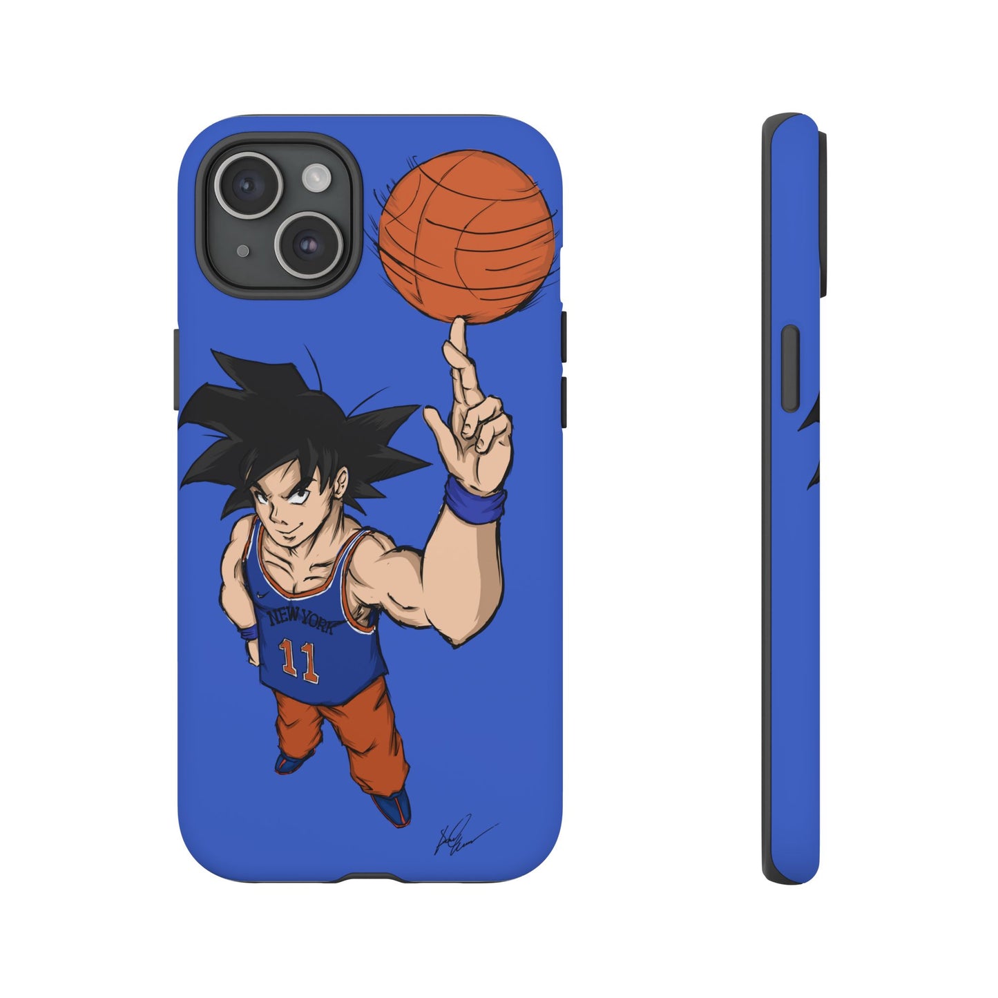 Phone Case — Knicks Goku Spinning Ball