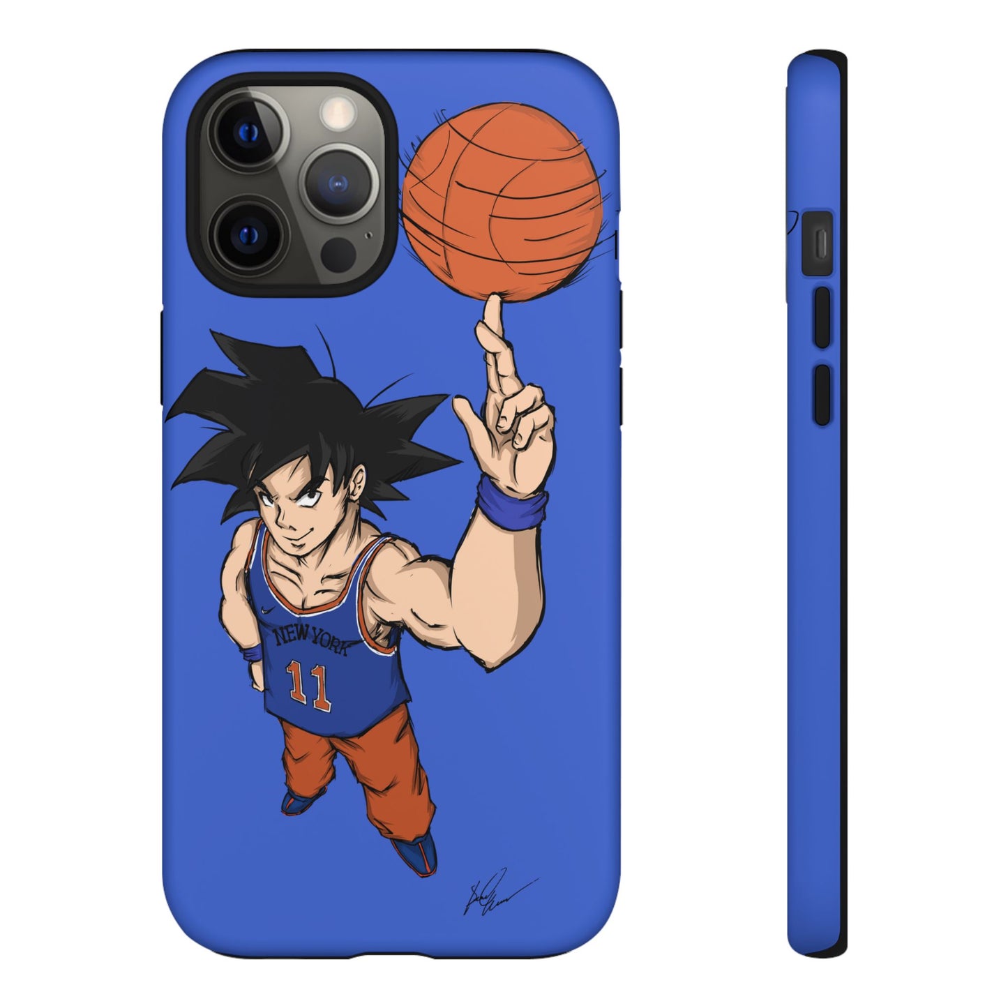 Phone Case — Knicks Goku Spinning Ball