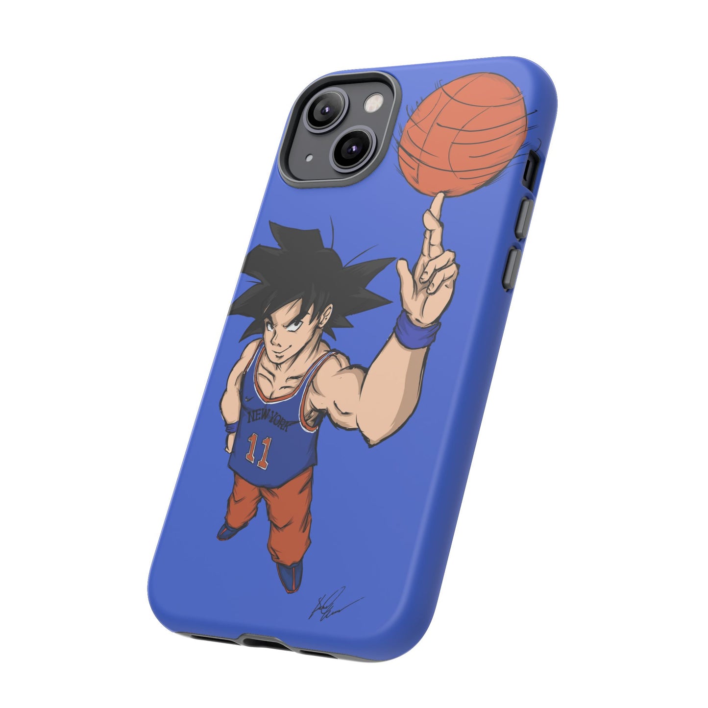 Phone Case — Knicks Goku Spinning Ball