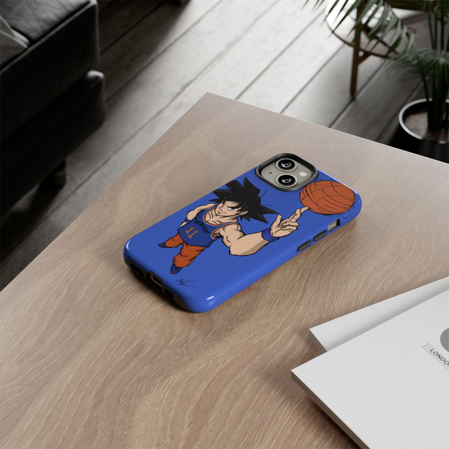 Phone Case — Knicks Goku Spinning Ball