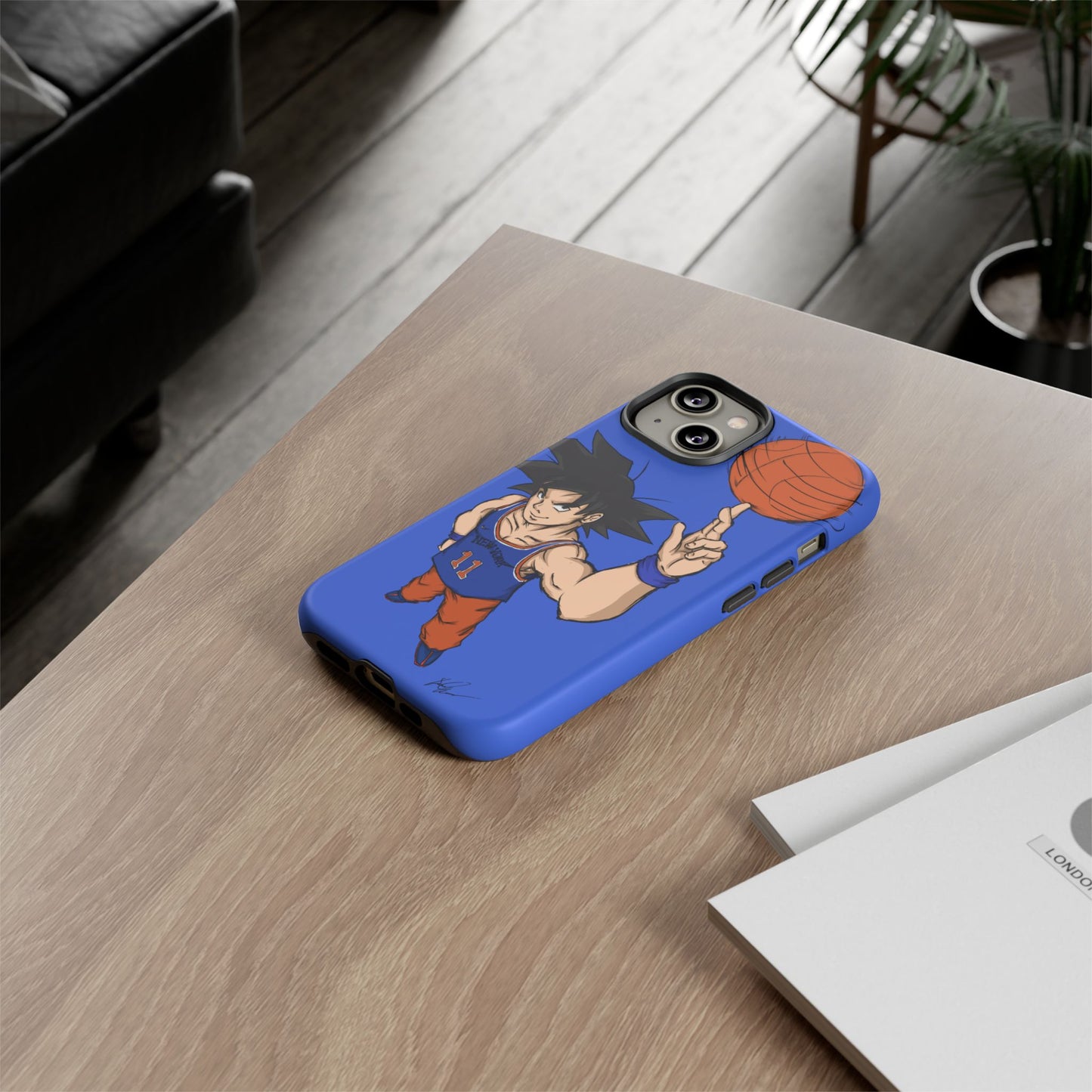 Phone Case — Knicks Goku Spinning Ball