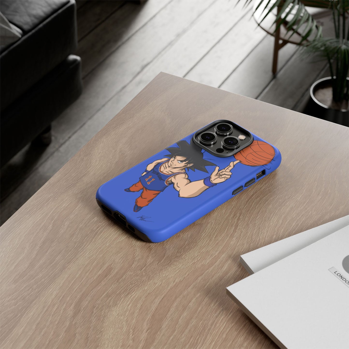 Phone Case — Knicks Goku Spinning Ball
