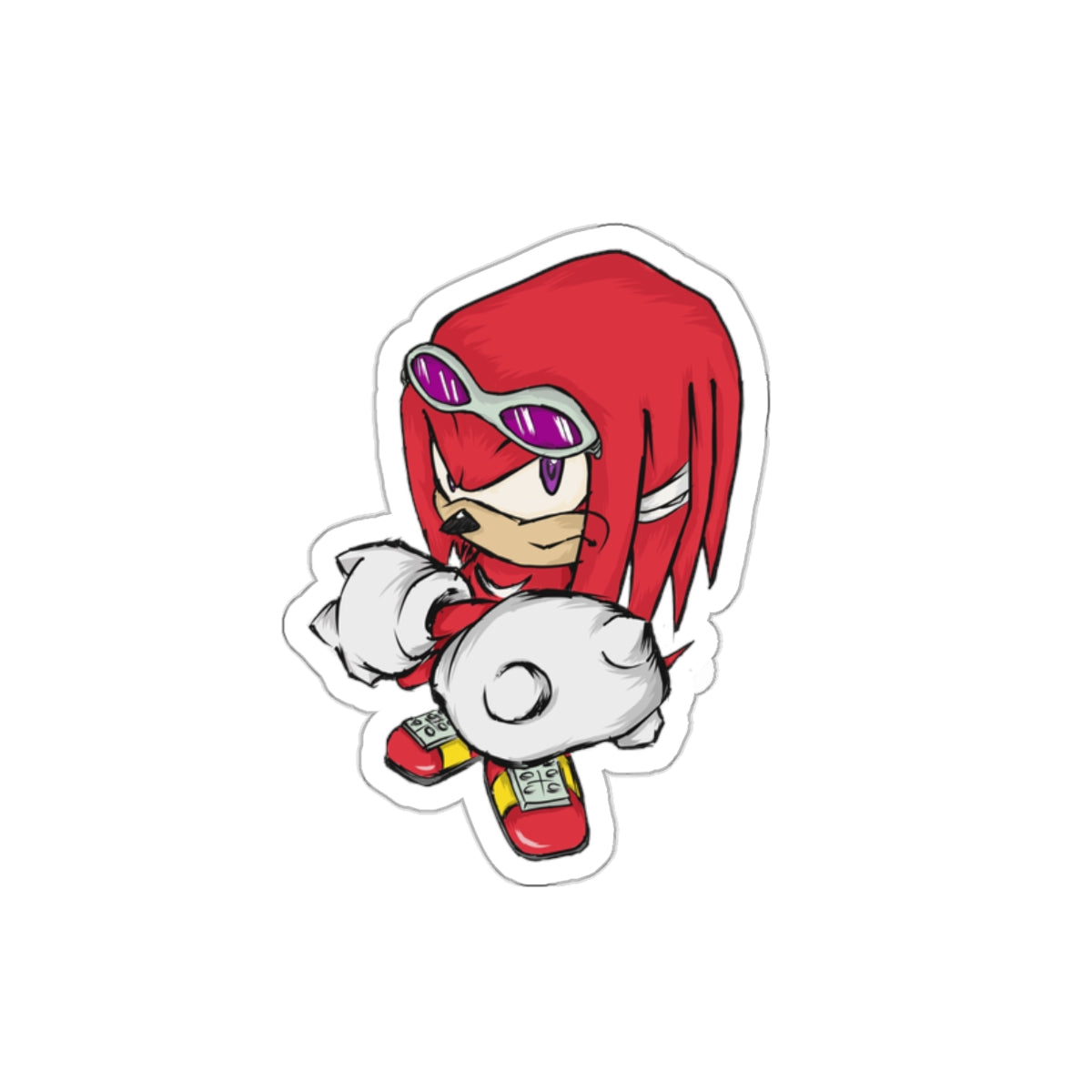 "Knuckles the Echidna" Sticker
