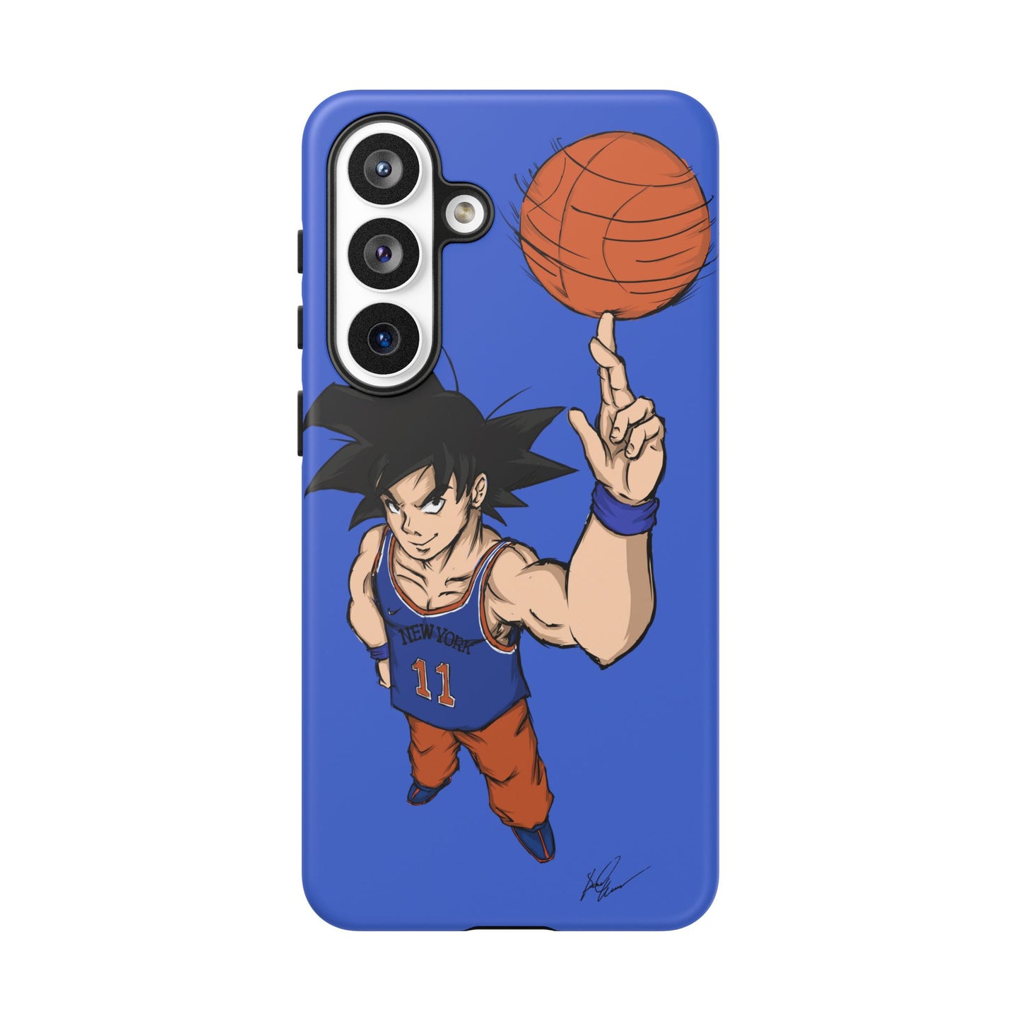 Phone Case — Knicks Goku Spinning Ball