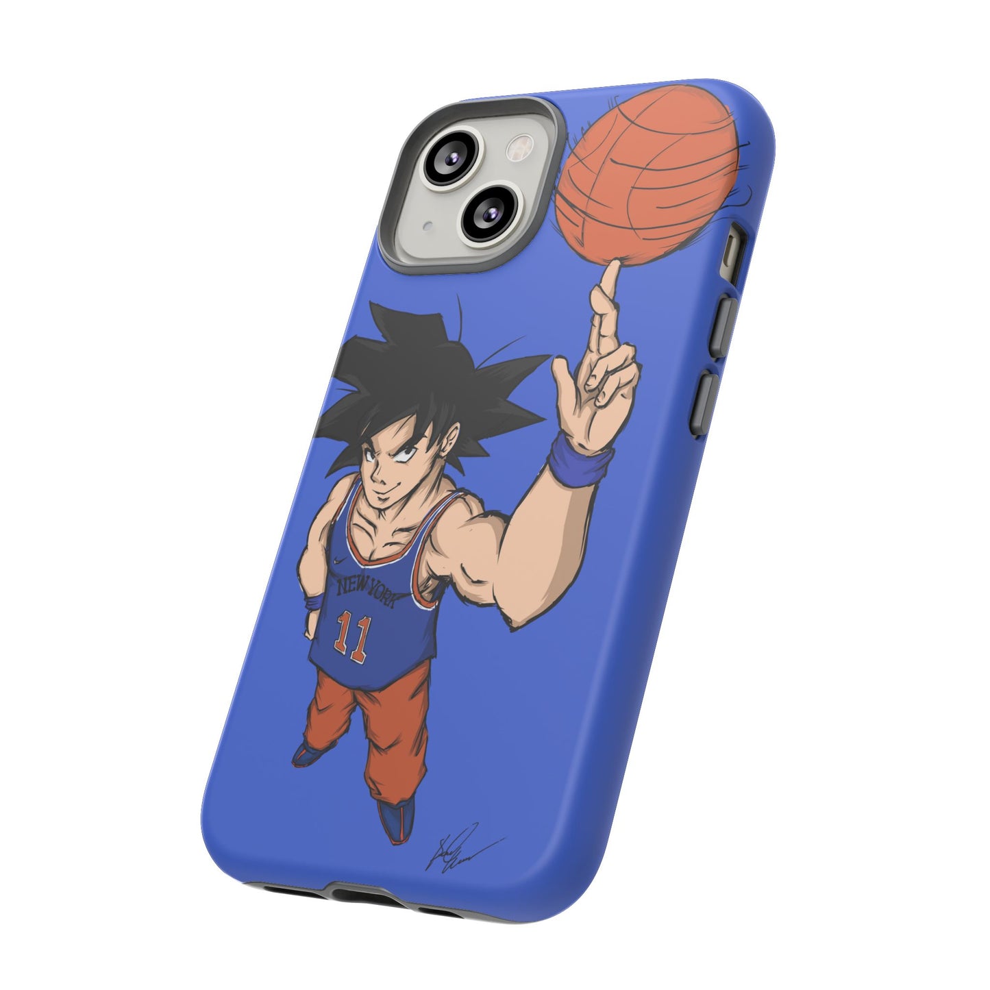 Phone Case — Knicks Goku Spinning Ball