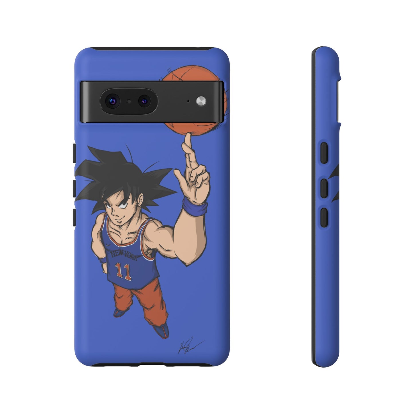 Phone Case — Knicks Goku Spinning Ball