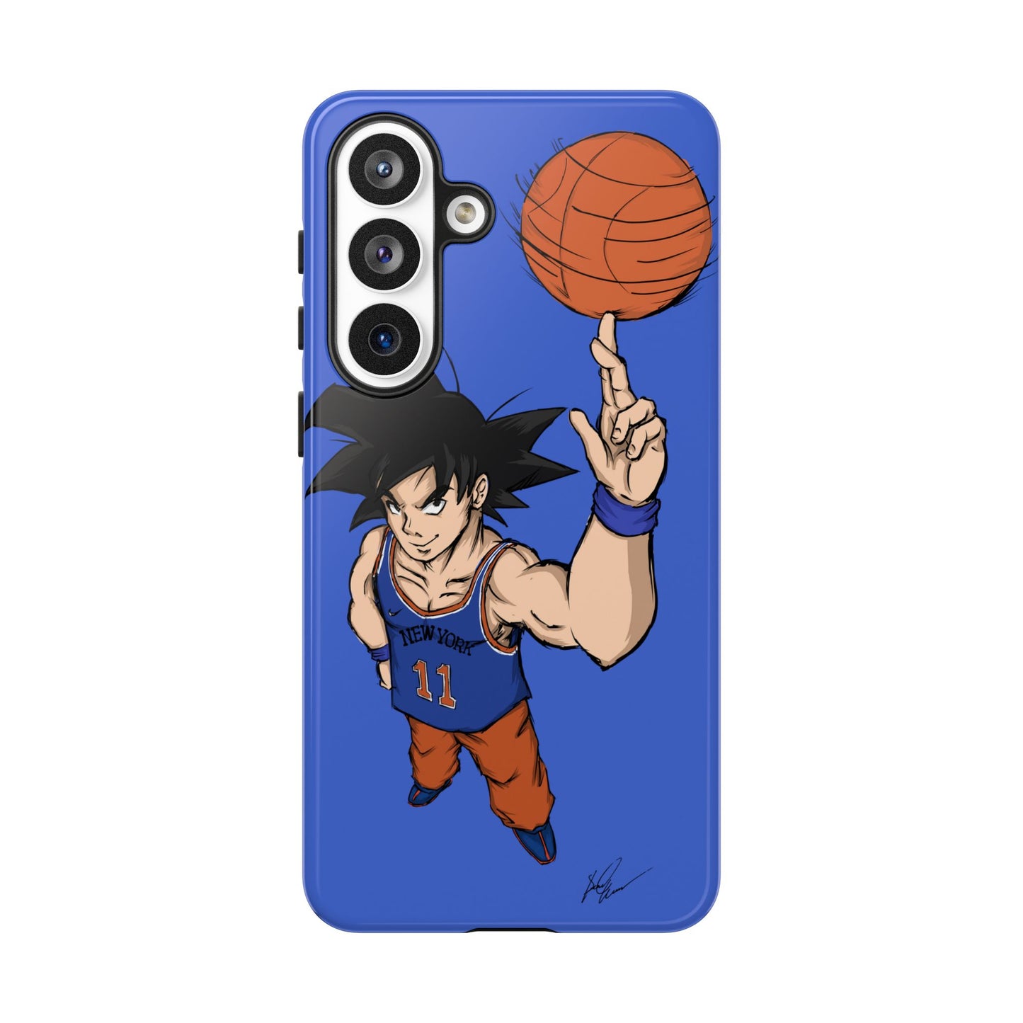 Phone Case — Knicks Goku Spinning Ball